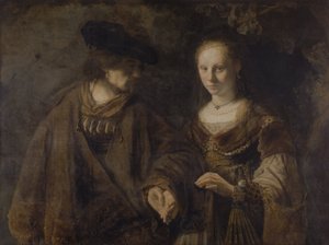 The Betrothal by Rembrandt van Rijn